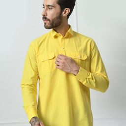 PEBCO Men Classic Slim Fit Opaque Casual Shirt-image-66