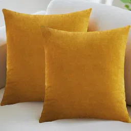 IVAZA Unisex Yellow Cushion Covers-picture-9