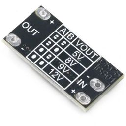shokitech Mini DC-DC Boost Converter Module: 3.7V to 12V Step Up with Adjustable Output (5V, 8V, 9V, 12V) image 3