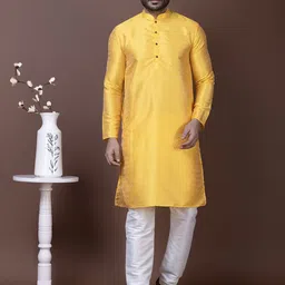 DEVOILER Men Jacquard Kurta-picture-52