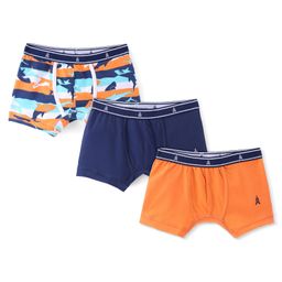 Pine Kids Cotton Spandex Knit Printed Trunks Pack of 3 (Colour May Vary)-image-39