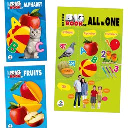 My First Big Books, All in One, Alphabet, Fruits, Set of 3 Books - English-26
