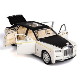 NIYAMAT 1:32 Rolls Royce Phantom Toy Car Metal Pull Back Diecast Car with Openable Door and Sound Light, Gifts Toys for Kids (Multicolor)-28