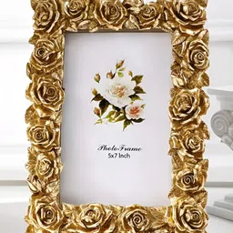 Art Street Gold-Toned 1 Pieces Plastic Table Photo Frames-image-60