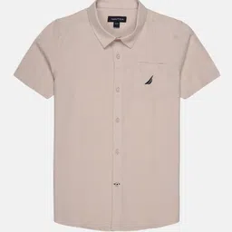Nautica Boys Premium Regular Fit Cotton Casual Shirt-picture-23