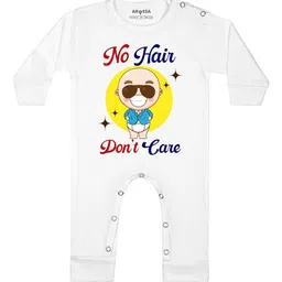 Arvesa No Hair Dont Care Printed Bodysuit-16