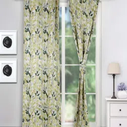Swayam Sigma 9 ft Eyelet Long Door Curtains - Set of 2 (9 Ft)-16