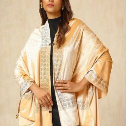 Soch Golden Embellished Shawl-picture-45