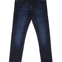 Allen Solly Junior Navy Cotton Skinny Fit Jeans-picture-36