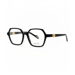 Guess GU5021353001FR Black Geometric Eyewear Frames for Women-picture-18