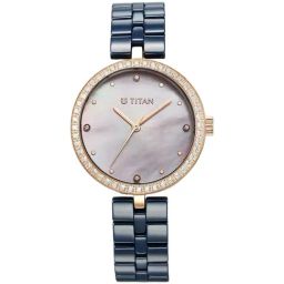 Titan 95215KC03 Purple Ceramics Analog Watch for Women-17
