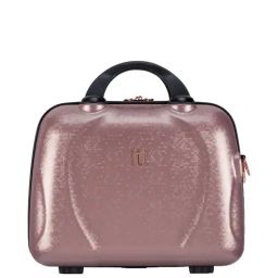 it luggage Sparkle Pink Vanity Case 35 cms Fashion Handbag for Women Cosmetic Box-40