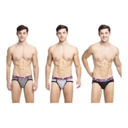 IC4 Multicolor Briefs - Pack of 3-image-90