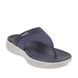Walkway Men's Navy Thong Sandals-picture-41
