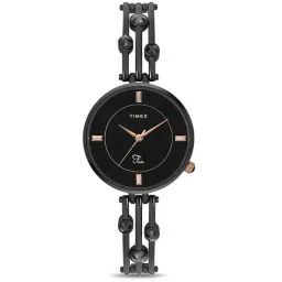 Timex Fria Women Black Round Analog Watch - TWEL16003-image-24