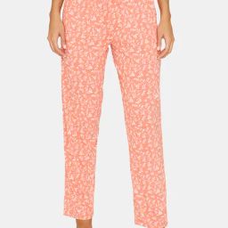 Zivame Coral Printed Pyjamas-image-60