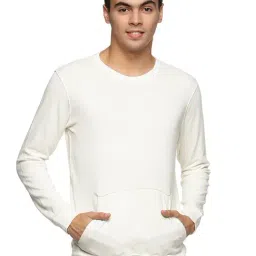 IMPACKT Off White Slim Fit Sweatshirt-image-18