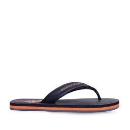 U.S. Polo Assn. Men's NELS Blue Flip Flops-image-49