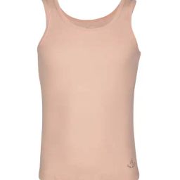 Jockey Kids Peach Cotton Regular Fit Tank Top-30