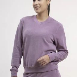 Fablestreet Purple Regular Fit Sweatshirt-picture-49