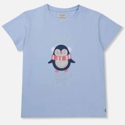 Gini & Jony Kids Blue Printed Top-image-75