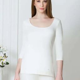 Van Heusen Off-White Thermal Vest-image-11