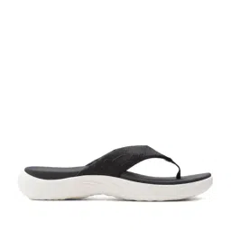Clarks Women's Lola Point Black Thong Sandals-image-61