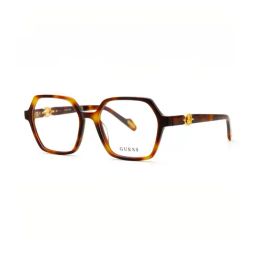 Guess GU5021353052FR Havana Geometric Eyewear Frames for Women-picture-20