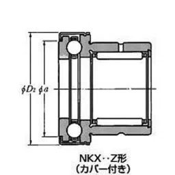 NTN Thrust Ball Bearing, Inner Dia 25 mm, Outer Dia 37 mm,Width 30 mm, NKX25T2Z, (Made in Japan)-image-18