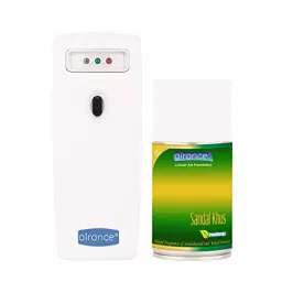 Airance Automatic Air Freshner Dispenser With 250 ml Sandal Khus Fragrance Refill (Pack of 2)-picture-17