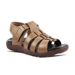 MEDIFEET Men Leather Fisherman Sandals-picture-34