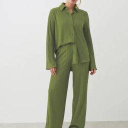 SELVIA Green Maxi Co-Ord Set-image-19