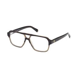 Guess GU5009356056FR Havana Rectangular Eyewear Frames for Men-picture-16