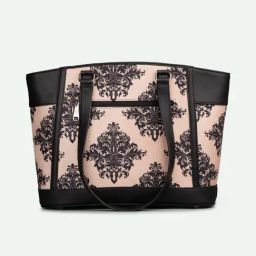 ZOUK Mughal Motif Printed Tote Handbag image 5