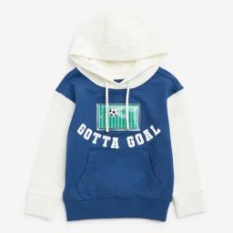 HOP Kids by Westside Blue Football-Inspired Cotton Sweatshirt-image-125