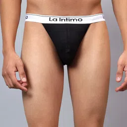 La Intimo Low Rise Basic Briefs LXMUSL01BK-image-96