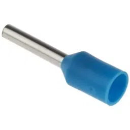 RS PRO Insulated Crimp Bootlace Ferrule 8 mm Length 1.5 mm Diameter 0.75 mm² Wire Size Blue, 458695-image-98