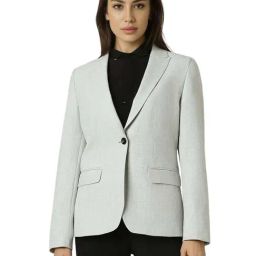 Van Heusen Grey Chequered Blazers-23