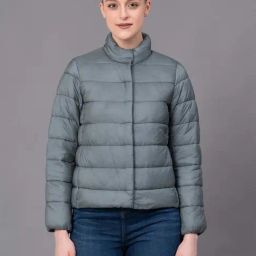 Red Tape Pale Green Regular Fit Jacket-image-59