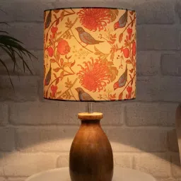 Homesake 'Modern' Multicolor Wood Table Lamp with Base - Set of 1 image 5