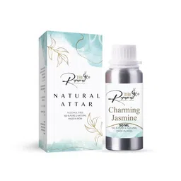 THE RUPAWAT Perfumery House Charming Jasmine Natural & Alcohol-Free Attar50 ml-image-74