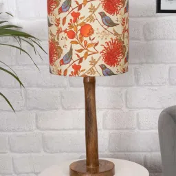 Homesake 'Modern' Multicolor Wood Table Lamp with Base - Set of 1 image 1