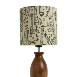 Homesake 'Modern' Multicolor Wood Table Lamp with Base - Set of 1 image 2