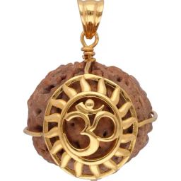 C. Krishniah Chetty Group Divine Rudraksha Filigree Pendant-picture-11