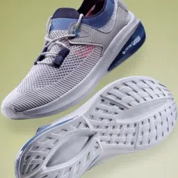 Asian Men's Grey Running Shoes-picture-39