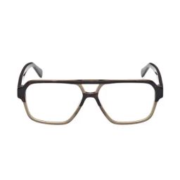 Guess GU5009356056FR Havana Rectangular Eyewear Frames for Men image 2