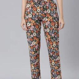 go colors! Go Colors Multicolor Printed Lounge Pants-picture-36