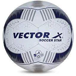 Vector X SOCCER STAR Football (White & Blue) Size - 5-image-23