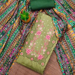 SHADOW & SAINING Embroidered Unstitched Dress Material-picture-27