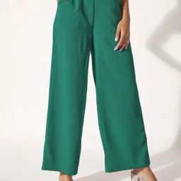 The Label Life Green Plain Trousers-image-21